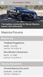Mobile Screenshot of maxima.org