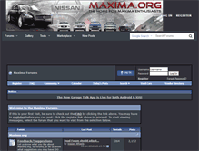 Tablet Screenshot of maxima.org