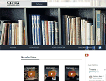 Tablet Screenshot of maxima.fr