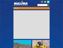 Tablet Screenshot of maxima.com.ph