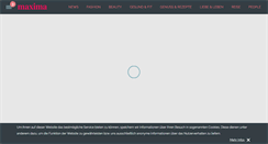 Desktop Screenshot of maxima.at