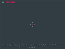 Tablet Screenshot of maxima.at